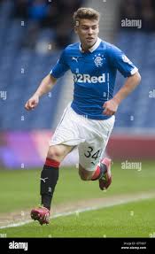 Rangers andy murdoch during the scottish championship match at ibrox hi-res  stock photography and images