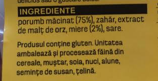 4 pulpe de pui 30 g miere 1 lamaie, sucul 2 catei de usturoi, dati prin razatoare 1 lingura de sos de soia 3 linguri de seminte de susan 1 lin. Fulgi De Porumb Cu Miere Solaris 200g