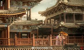 摄影 蝈蝈小姐横入镜 小心头 小意头妆造 乔木 叶子 心头 十里陈 意头 服装 明镜华服扇 花锦城手工 bầu trời