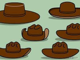 How To Shape A Cowboy Hat Leather Cowboy Hats Girls Cowboy Hats Cowboy Hats