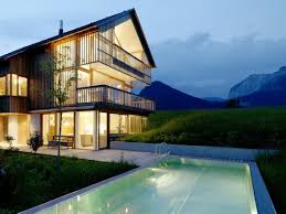 Homify 360 Holzhaus Mit Glas In Den Bergen Architektur Design Fur Zuhause Haus Architektur