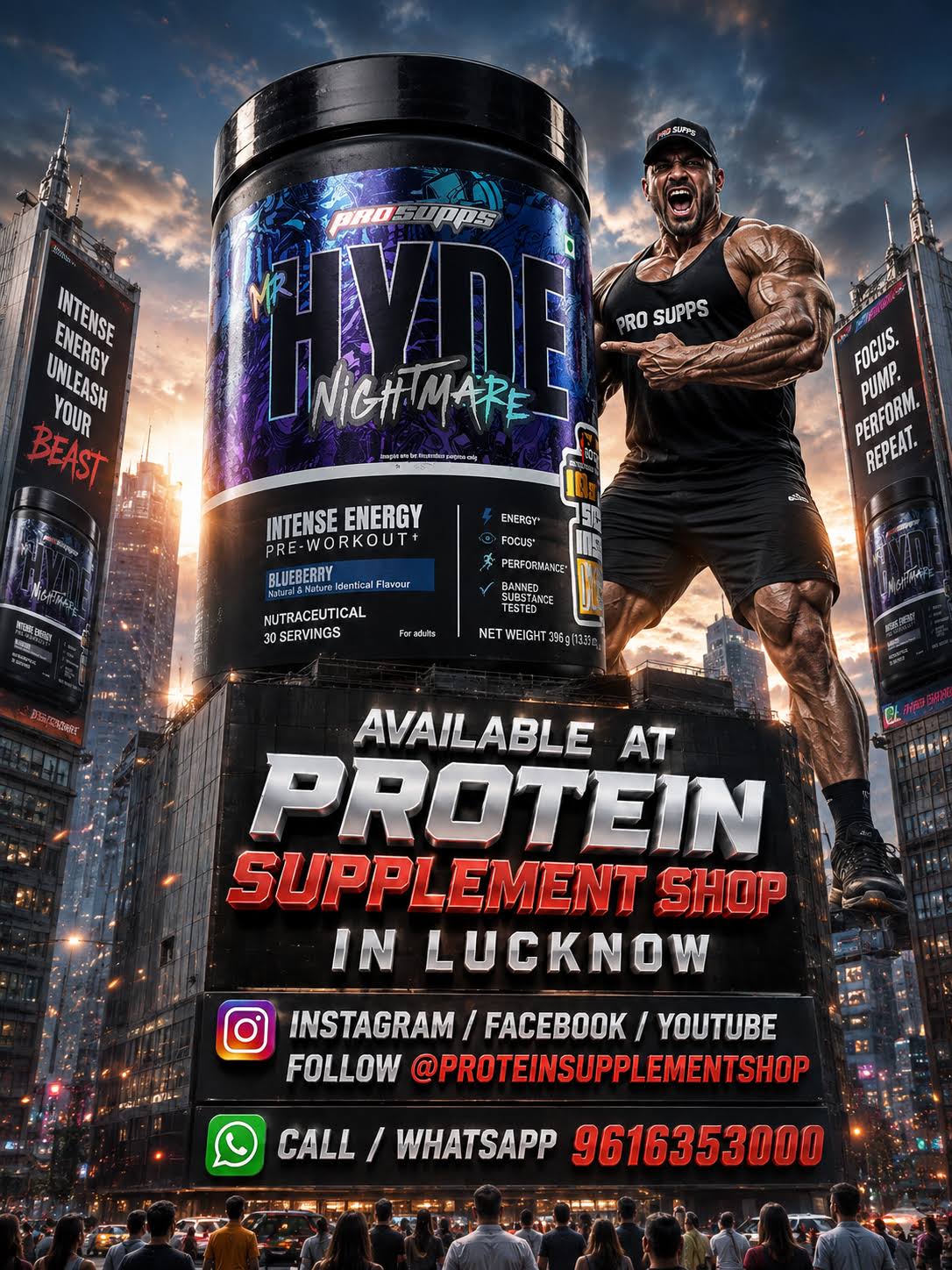 Hyde Nightmare Preworkout Prosupps product image