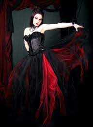 Black And Red Gothic Wedding Dresses Black Wedding Dresses Gothic Wedding Dress Red Wedding Dresses