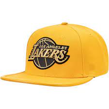 Men S Gold Los Angeles Lakers 3m Logo Adjustable Hat Adjustable Hat Los Angeles Lakers Hats For Men