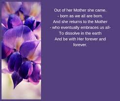 And it's not about what will happen back home. Funeral Quotes