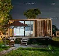 Custom Movable Portable Steel Structure Apple Cabin ...