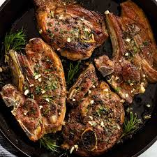 Lamb Chops With Garlic Herbs Jessica Gavin