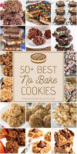 50 No Bake Cookies Best No Bake Cookies Baking Recipes Cookies Dessert Recipes Cookies