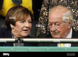 Joint majority shareholders of Norwich City, Delia Smith and husband  Michael Wynn-Jones
