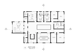 Bank Design First Floor Plan Architectural Design 2 Bank Design Floor Plan Design Office Layout Plan