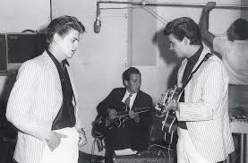 Happy birthday to Chet Atkins, who would have turned 100-years-old today.  Atkins is credited with discovering the Everly Brothers after giving them a  shot when they first arrived in Nashville as teenagers.