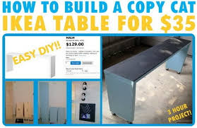 How To Build A Copy Of An Ikea Malm Occasional Table For 35 In 2020 Malm Occasional Table Ikea Malm Occasional Table Diy