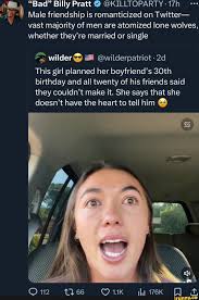 Bad" Billy Pratt Male friendship is romanticized