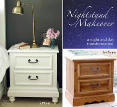Updating A Nightstand Lowe S Creative Idea Bedroom Furniture Makeover Furniture Makeover Pine Bedroom Furniture