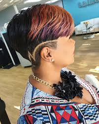 Half shaved head hairstyles are becoming more and more popular with daring women. 50 Best Short Haircuts For Black Women 2019