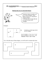 Calculate the area of the side view of the shed. Area Of Compound Shapes Measuring In Year 6 Age 10 11 By Urbrainy Com