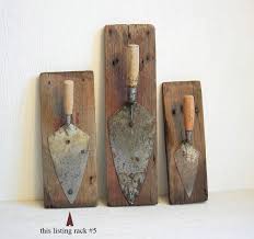 Porte Manteau Primitive 5 Rangement Vintage Rustique Steampunk Manteau Crochet Support Mural Industriel Cette Vintage Tools Industrial Wall Hooks Primitive