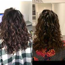 Why is my hair thinning at the part? Curl Cut Disaster How Can I Fix Thinned Our Hair I Just Wanted A Nice Refresh But The Hairdresser Used A Thinning Method I Had Never Seen Before After Styling My Hair