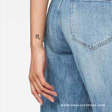 Each zodiac sign represents unique personality traits, so tattooing yours is one of the best ways to express yourself. Scorpio Zodiac Symbol Temporary Tattoo Set Of 3 Small Tattoos