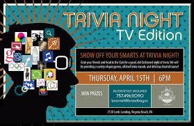 He did kylie jenner's halloween makeup in an october 2018 video that became one of his most viewed posts. Tv Trivia Broad Bay Country Club Thursday April 15 2021