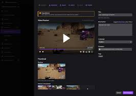 On-Demand Content on Twitch