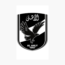 Al Ahly Black Poster By Ptahart Redbubble