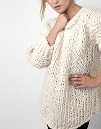 We use 160 meters of ohhio braid to show you how to make a 50 x 60 chunky blanket. Oversized Sweater Free Knitting Patterns Handy Little Me