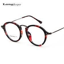 Longkeeper Marka Moda Kadinlar Goz Gozluk Cerceve Kedi Gozu Optik Gozluk Cerceve Vintage Retro Yuvarlak Gozluk Gozlukler Www Forshopsalon Co