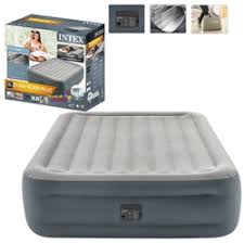 Intex Elektrikli Cift Kisilik Sisme Yatak 64126 Gri 152x203x46cm Intex Sisme Yatak Intex