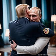 Trump and Putin in Tender Embrace ...
