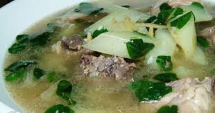 Tinolang Manok Chicken Stew In Papaya Panlasang Pinoy Meaty Recipes Recipe Tinolang Manok Recipe Tinolang Manok Ginger Chicken Soup