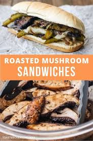 Portobello Mushroom Sandwiches Recipe Mushroom Sandwich Stuffed Mushrooms Portobello Mushroom Sandwich
