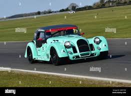 Tom Andrew, Morgan Plus 6, Morgan Challenge, two twenty minute races over  the weekend after a twenty minute qualifying session, featuring road-going  f Stock Photo