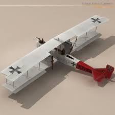 Gotha G Iv Bomber 3d Model Download 96475074 Pond5 Gotha Model Planes 3d Model