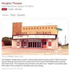 Check to make sure any new hardware or software is. Down The Street Movie Theater Dallas Autumn Drives In The Heights