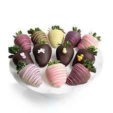 Treat your taste buds to a variety of flavors with a box of white chocolate and semisweet chocolate dipped strawberries, or a box of chocolate dipped strawberries paired with other chocolate. Easter Chocolate Covered Strawberries At Send Flowers