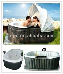 Sbezell We Need This In Your Driveway Mspa Inflatable Spa Pool Oval 2 Person Hot Tub Air Bubble Spa Alpine B Hot Tub Backyard Inflatable Spas Hot Tub Deck