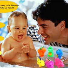 Check the collector's guide to see if baby is curious, dreamy, crying. Amazon Com Huaeryouyue Bathtub Toys Dinosaur Baby Bath Toys Christmas Kids Fun Squirt Toys Floating Bathroom Toys Assorted Colors 6pcs Toys Games