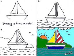 Lesson 3 Drawing A Boat Boat Drawing Simple Boat Drawing Drawing Lessons For Kids