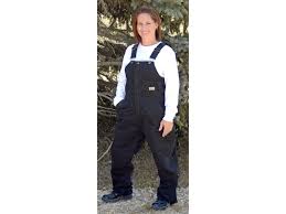 Sanded Insulated Womens Bib Overalls Short Berne Apparel