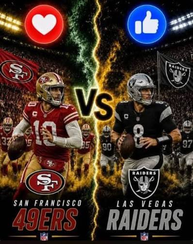 Preseason battle is here! 🏈 San Francisco 49ers ❤️ vs. Las Vegas Raiders  🏴‍☠️ The first tune-up of the season is just days away. August 14th, the  Niners and Raiders go head-to-head
