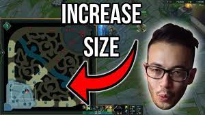 League of legends © riot games, inc. How To Increase Mini Map Size In Lol League Of Legends Mini Map Youtube