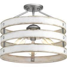 Farmhouse Flush Mount Lights Lighting The Home Depot