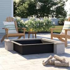 Fire pit ring pan fireplace ring solid steel heavy duty fire pit ring/liner for fireplace campfire pit taimco 4 out of 5 stars (39) sale price $168.78 $ 168.78 $ 187.54 original price $187.54 (10% off) free shipping add to favorites fire pit ring made with solid steel. Firepit Liner Wayfair