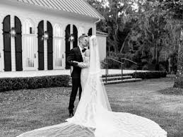 Everything you need to know. Hailey Bieber S Wedding Dress Ignites A Fierce Grammatical Debate Vogue
