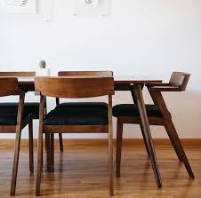 Zola Black Leather Dining Chair Leather Dining Chairs Midcentury Modern Dining Chairs Mid Century Dining Chairs