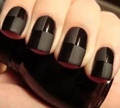 Just like black and white nail designs, black is neutral so it goes with pretty much any outfit you wear and you could add accents like gold striping tape or just go for a simple but stunning look. 50 Sassy Black Nail Art Designs To Add Spark To Your Bold Look