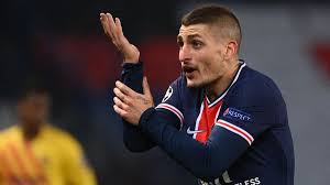 Psg confirm marco verratti has 'some muscular damage' and is at risk to face atalanta, but kylian mbappé is back in training. Marco Verratti Out Of Paris Saint Germain Clash With Bayern Munich After Positive Covid 19 Test Eurosport