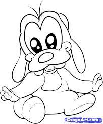 Drawing Baby Donald Duck - Clip Art Library