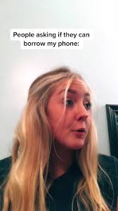 This is only funny to people who have asked to borrow my phone before ✋🏻  #fyp